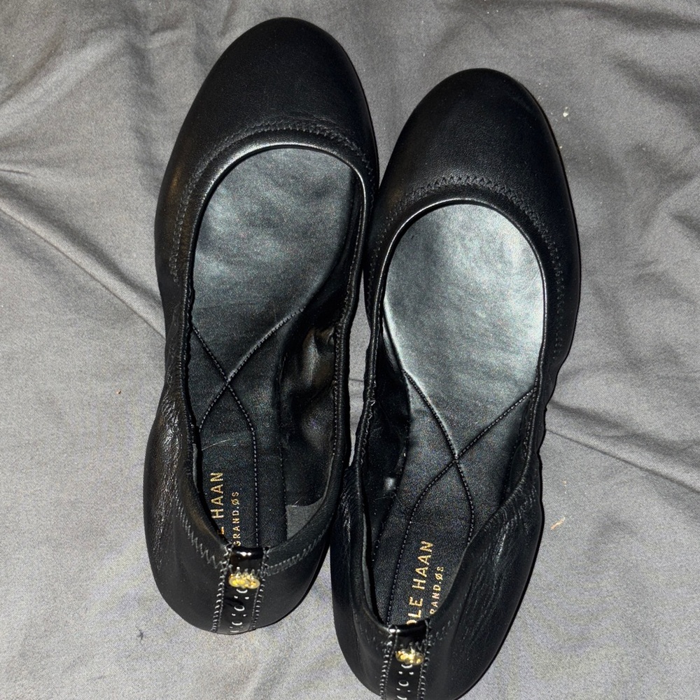 Cole Haan Women's Classic Black Ballet Flats
